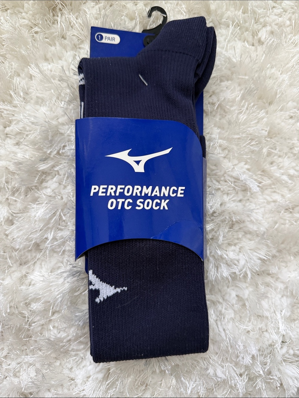 Mizuno Navy Performance Over-the-Calf Athletic Socks navy L